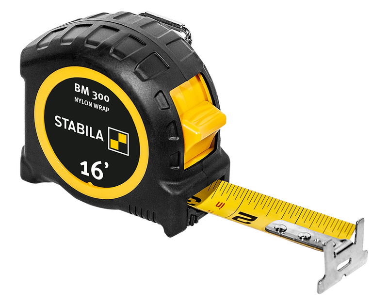 Stabila STAB-30516 Pocket Tape BM 300, 16ft, Imperial Scale
