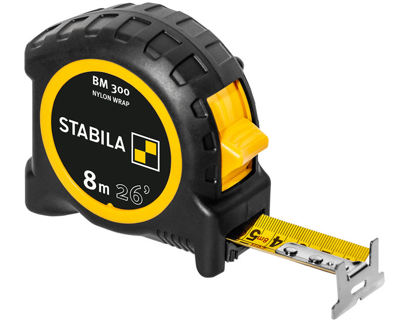 Stabila STAB-30626 Pocket Tape BM 300, 26ft (8 M)