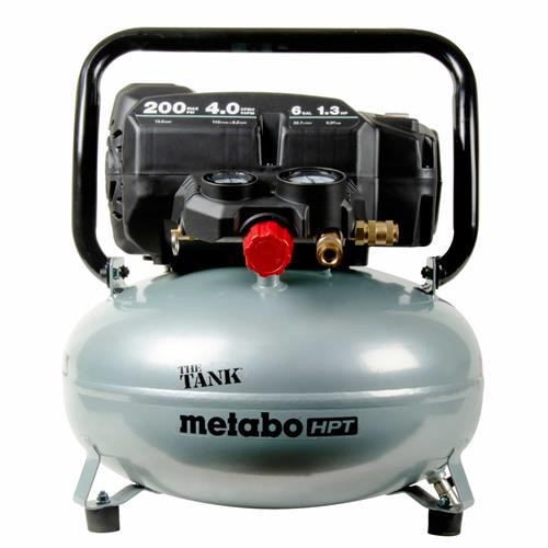 Metabo HPT HPT-EC914SM THE TANK 6-Gallon High Capacity Pancake Air Compressor