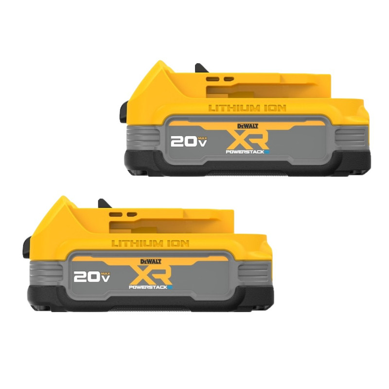 DEWALT DEW-DCBP034-2 20V MAX XR POWERSTACK 1.7Ah Compact Battery 2-Pack