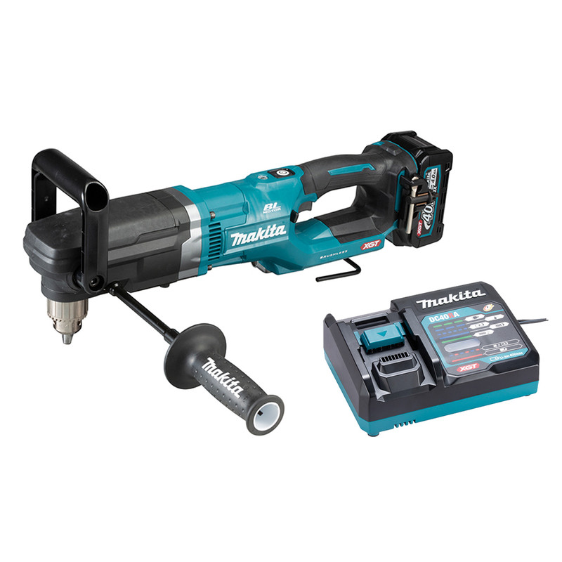 Makita MAK-DA001GM101 40V MAX XGT 1/2in Angle Drill 4.0Ah Kit