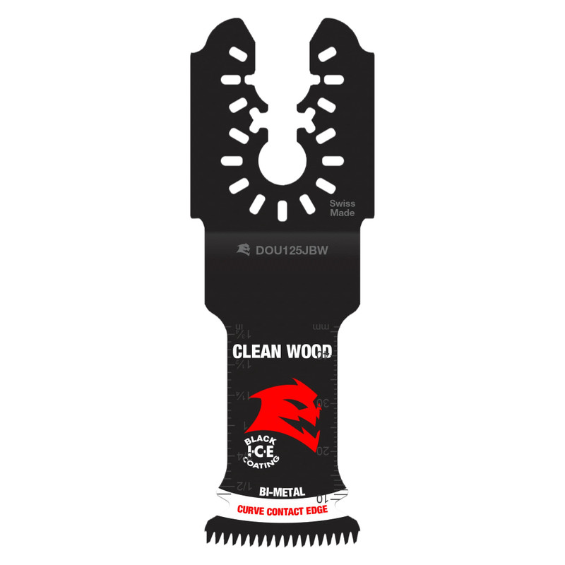 Diablo FRE-DOU125JBWX 1-1/4in Universal Fit Bi-Metal Oscillating Blade for Clean Wood