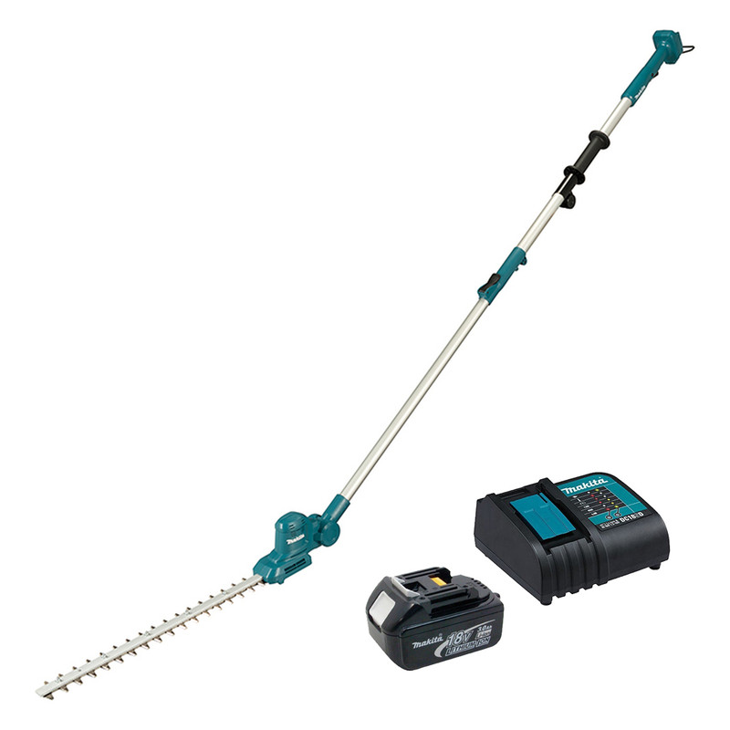 Makita MAK-DUN461WSF 18V LXT Telescopic Pole Hedge Trimmer 3.0Ah Kit