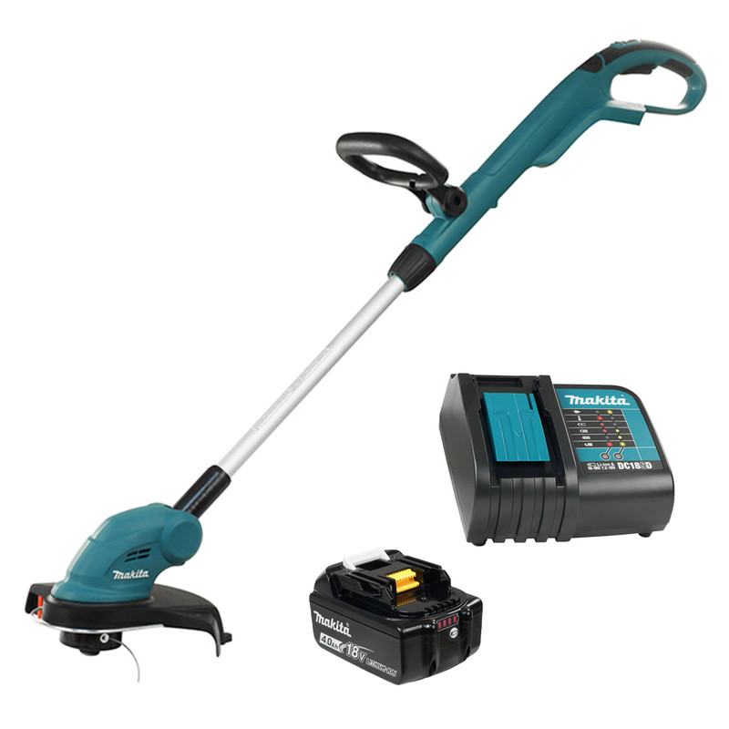 Makita MAK-DUR181SM 18V LXT 10-1/4in Cordless Line Trimmer 4.0Ah Kit