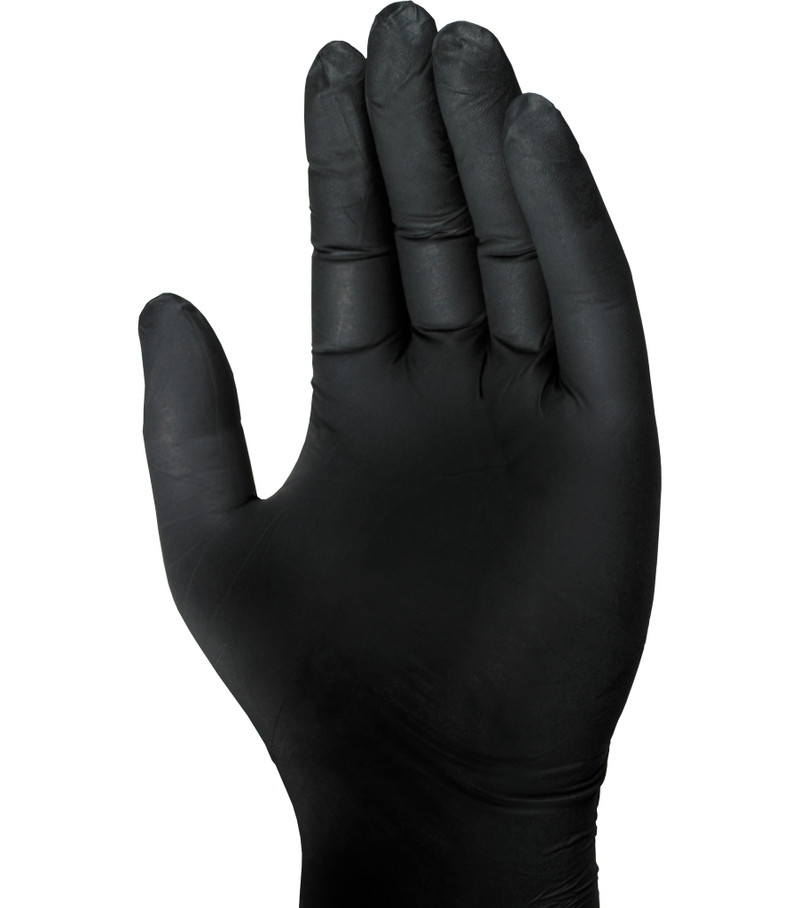 Mechanix MEC-D03-05XXX 5mm Black Nitrile Gloves (100pk)