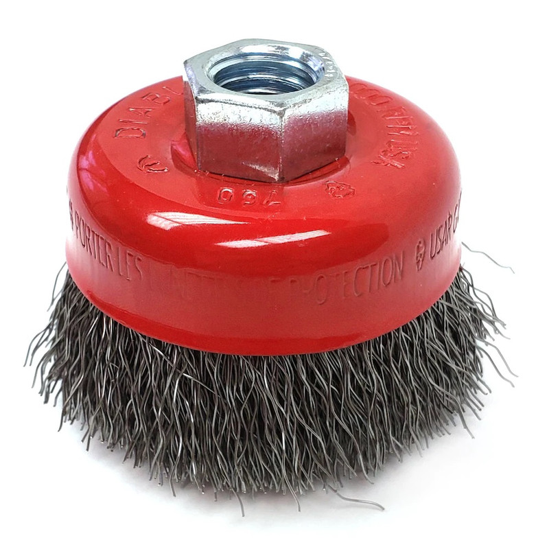 Diablo FRE-CDC030CCPG03F 3in Cup Brush Crimped
