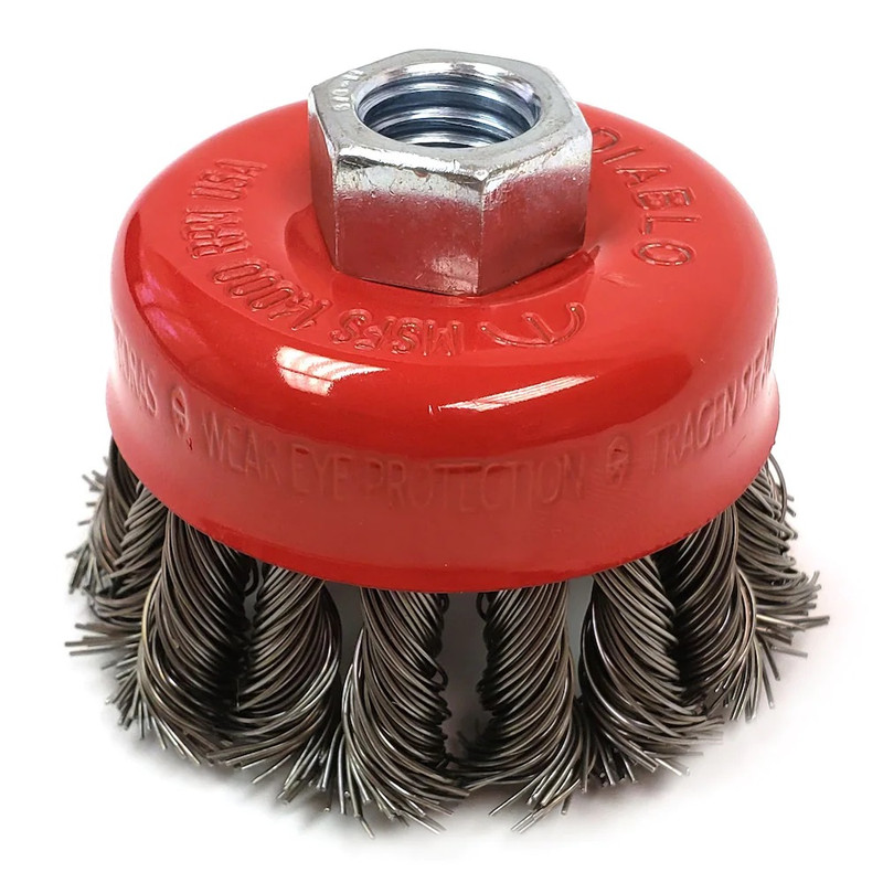 Diablo FRE-CDC275CKPG03F 2-3/4in Cup Brush Knotted