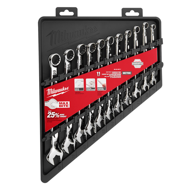 Milwaukee MIL-48-22-9511 11-Piece Metric Combination Wrench Set