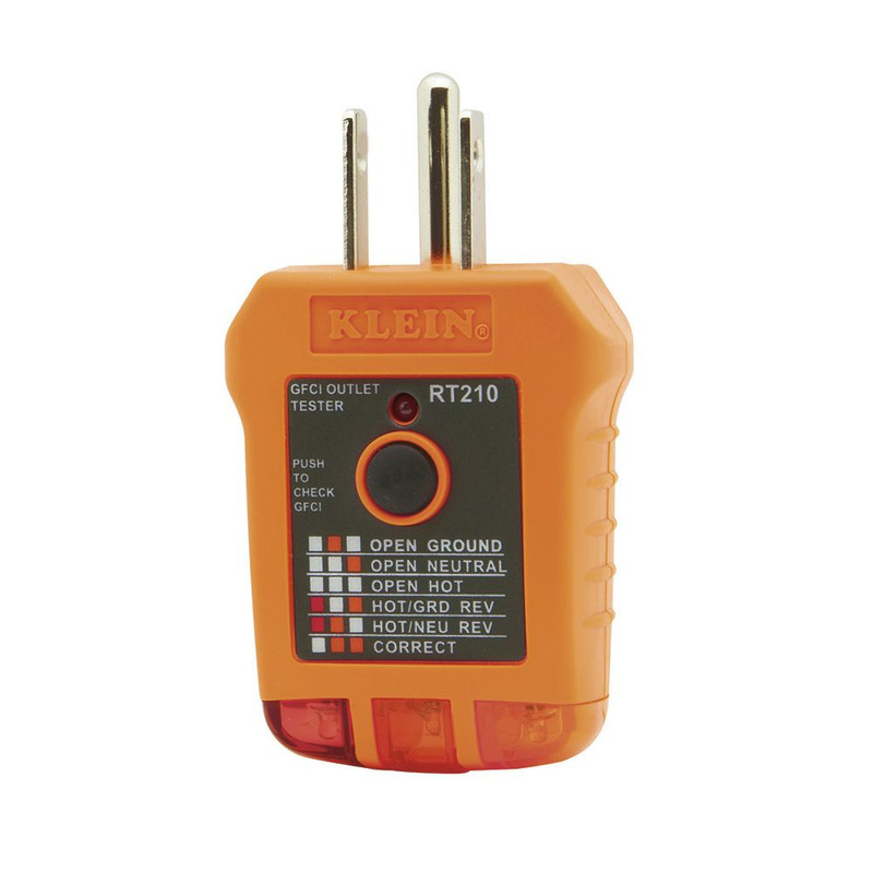 Klein Tools KLE-RT210 GFCI Outlet Tester
