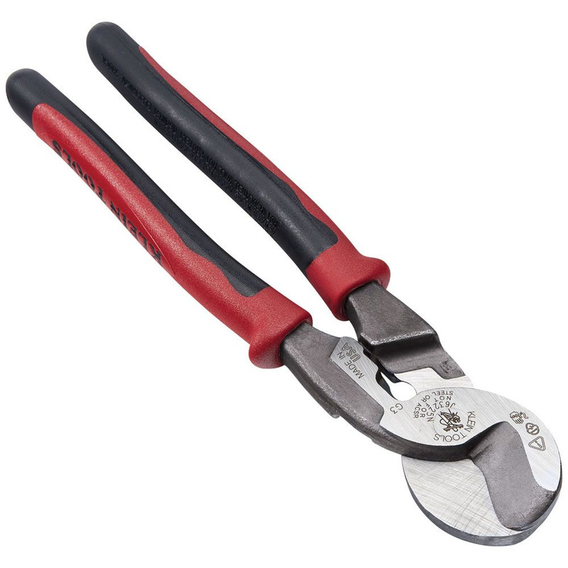 Klein Tools KLE-J63225N Journeyman High Leverage Cable Cutter with Stripping