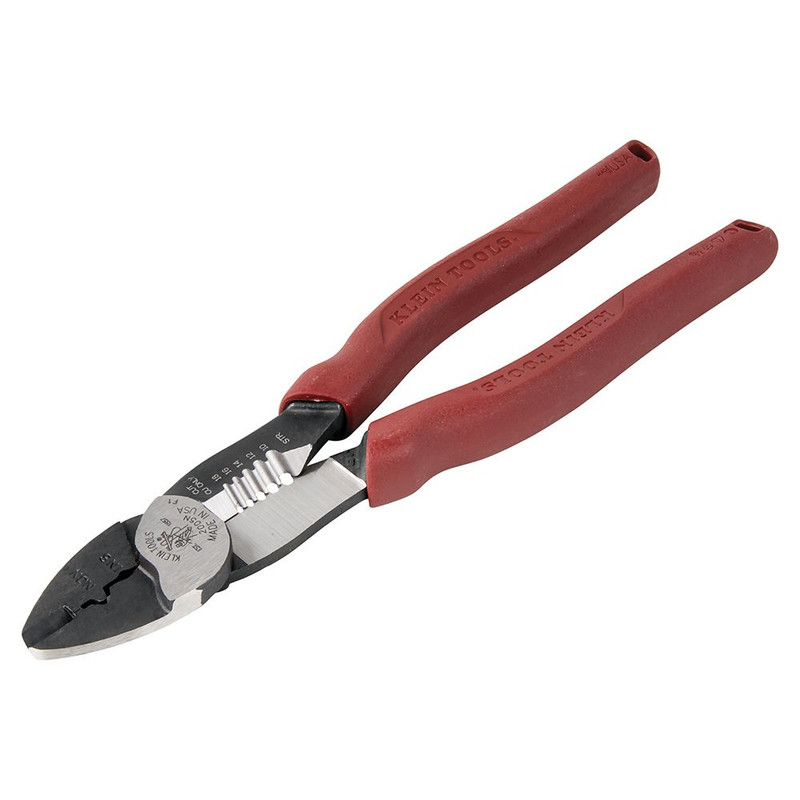 Klein Tools KLE-2005N Forged Steel Wire Crimper, Cutter and Stripper