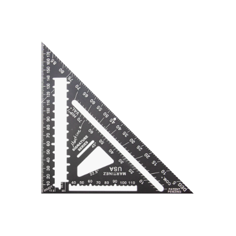 Martinez MTZ-4327 Aluminum Rapid Square Blade Only - Metric/Millimeter