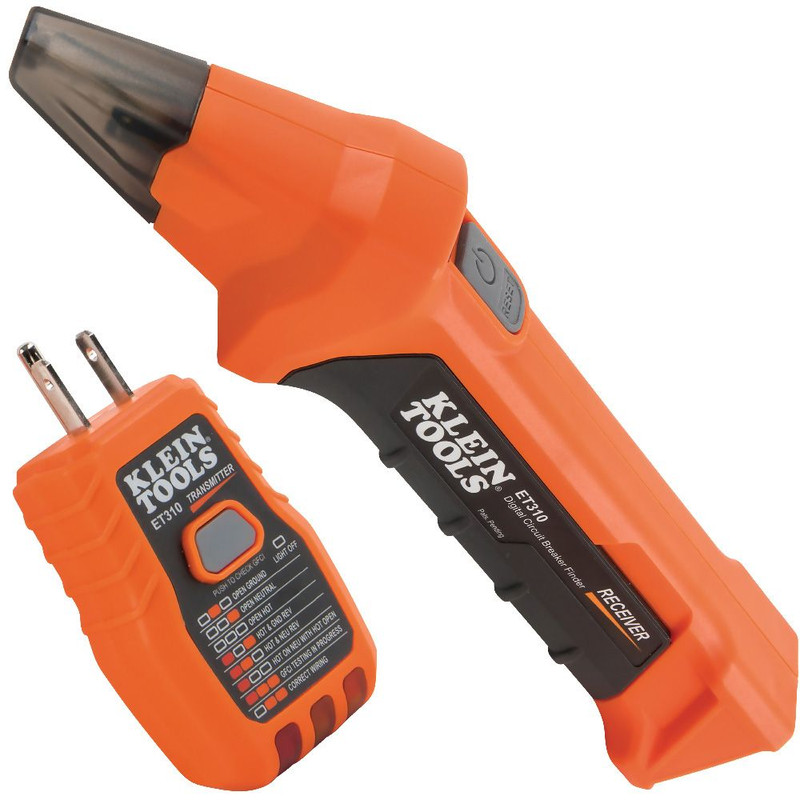 Klein Tools KLE-ET310 Digital Circuit Breaker Finder with GFCI Outlet Tester