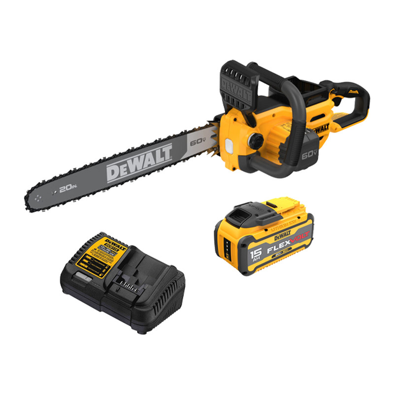 DEWALT DEW-DCCS677Z1 60V MAX Flexvolt 20in Chainsaw Kit Gen2 15.0Ah Kit