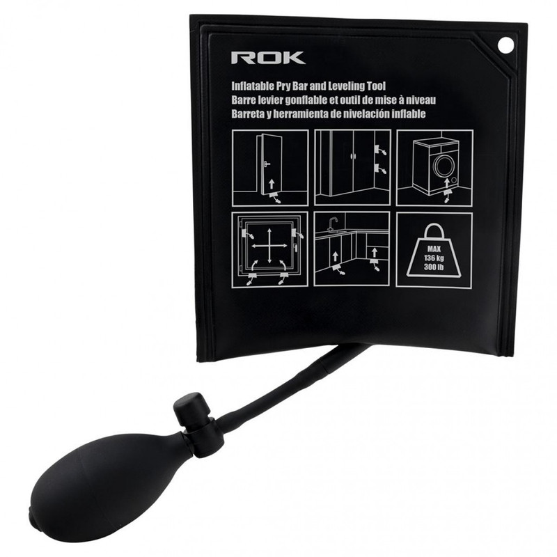 ROK ROK-70052 300LB Inflatable Pry Bar and Leveling Tool