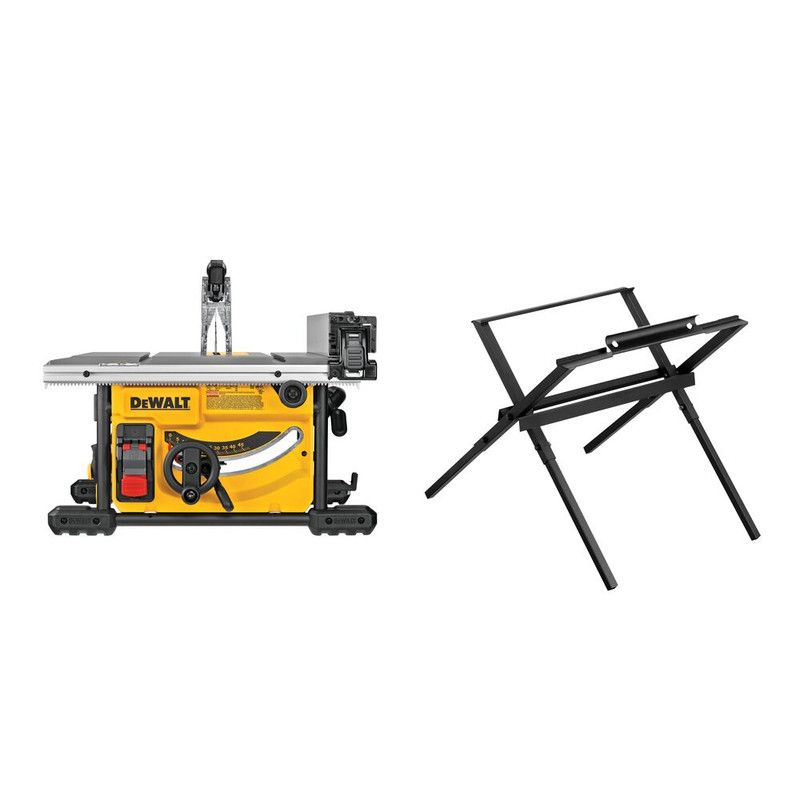 DEWALT DEW-DWE7485WS 8-1/4in Jobsite Table Saw with Stand