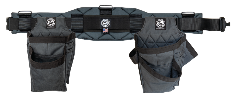 Badger Tool Belts BADGER-462010-XX Trimmer Set Gunmetal Grey
