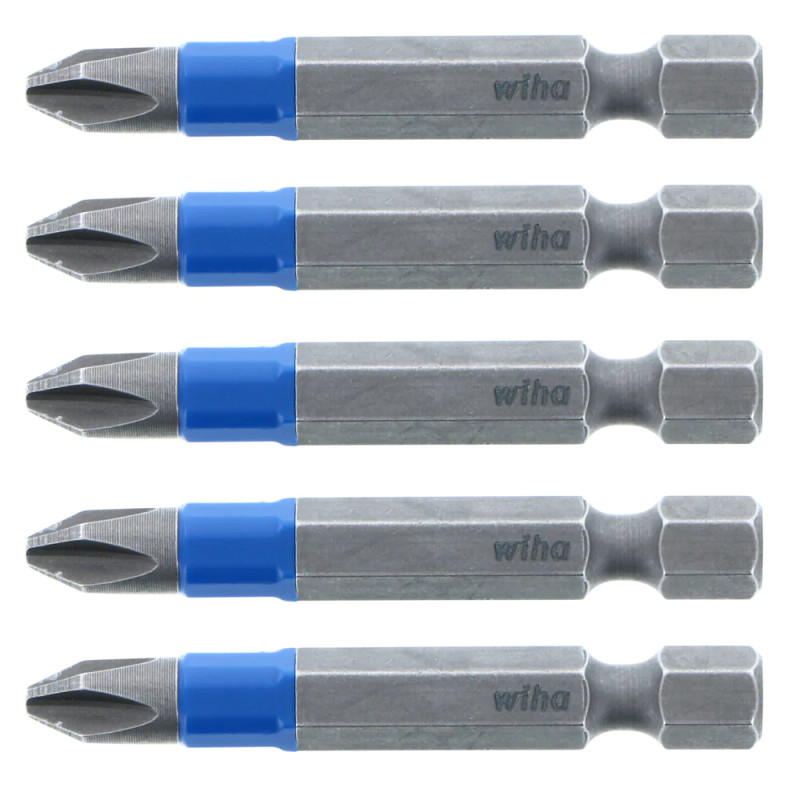 Wiha Tools WIHA-702-5PK TerminatorBlue Impact Bit (5pk)