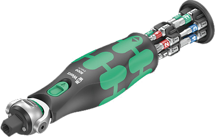 Wera Tools WERA-05004280001 8009 13pc Zyklop Pocket Set 1 - Metric