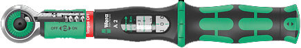 Wera Tools WERA-05075801001 1/4in Safe Torque Wrench Hexagon Drive A2 2-12 Nm