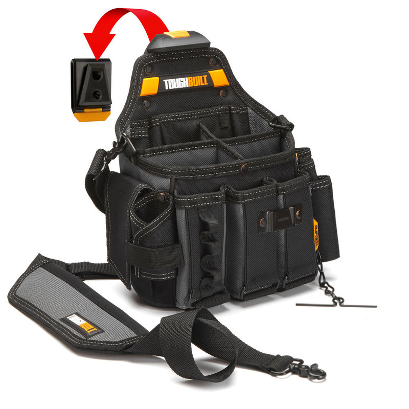 ToughBuilt TB-CT-104 Master Electrician's Pouch with Shoulder Strap