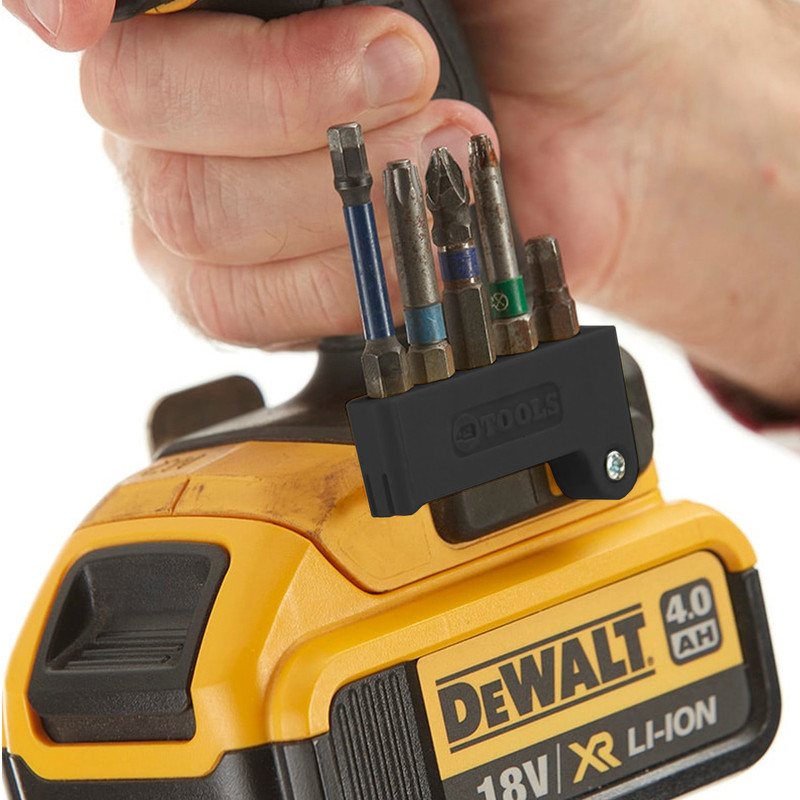 48 TOOLS MBH-DEW-BLK-01 DEWALT Magnetic Bit Holder - Black