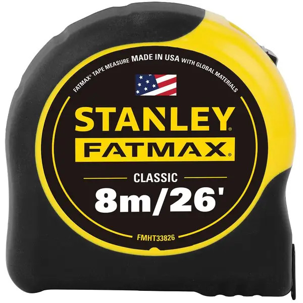 Stanley ST-FMHT33826S 1-1/4in x 26ft/8m FatMax Tape Measure