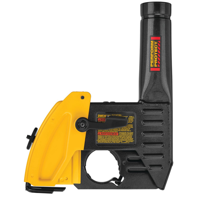 DEWALT DEW-DWE46100 5-6in Cutting & Tuckpointing Dust Shroud