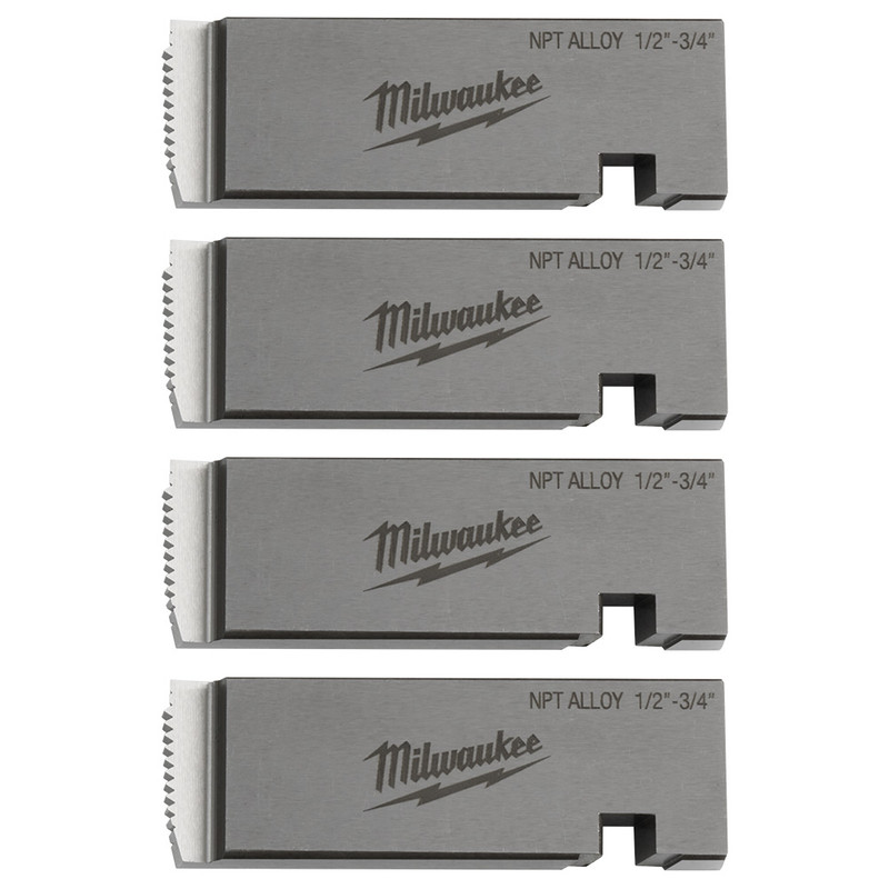 Milwaukee MIL-48-36-1201 1/2in - 3/4in Alloy NPT Universal Pipe Threading Die For MXF512-2XC