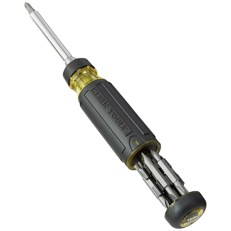 Klein Tools KLE-32305 15-in-1 Multi-Bit Ratcheting Screwdriver