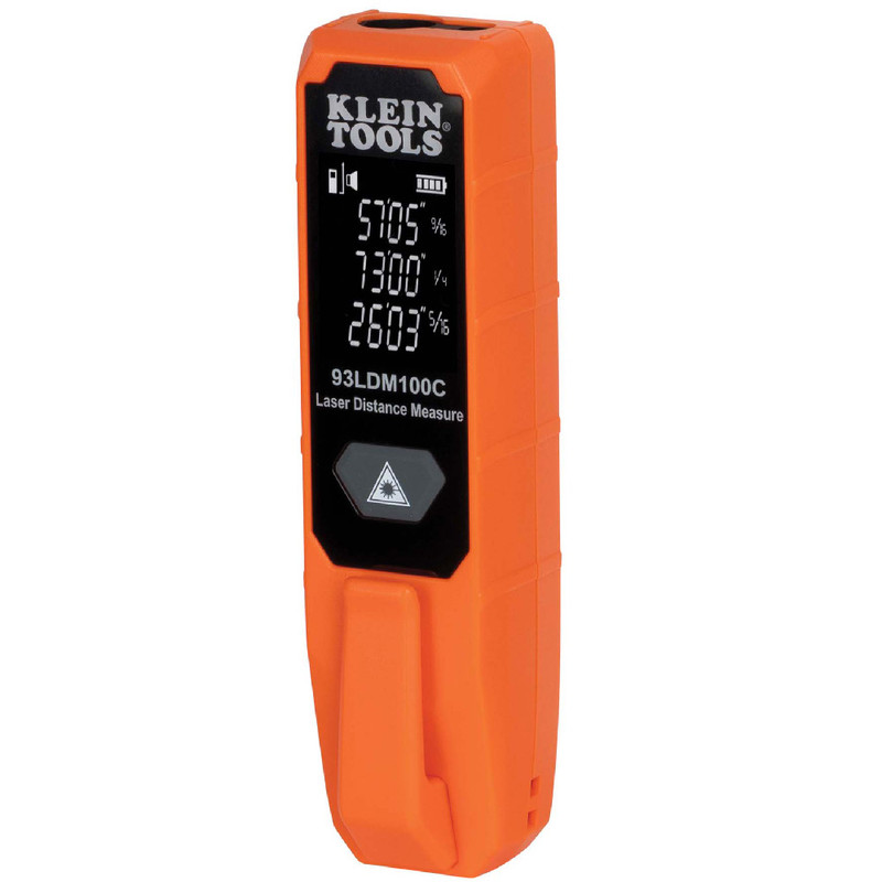 Klein Tools KLE-93LDM100C Compact Laser Distance Measure