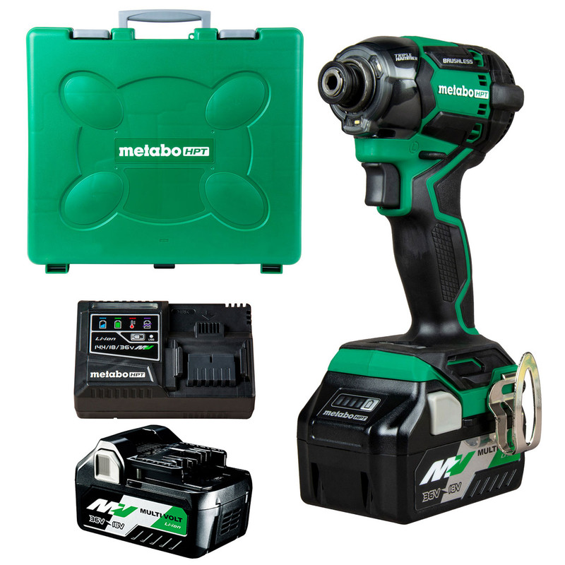 Metabo HPT HPT-WH36DCM 36V MultiVolt Cordless Triple Hammer Bolt Impact Driver
