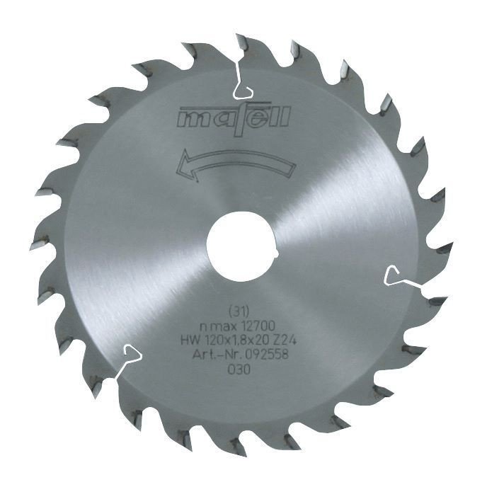 Mafell MAF-092558 120mm x 24T Cross-Cutting Carbide Blade