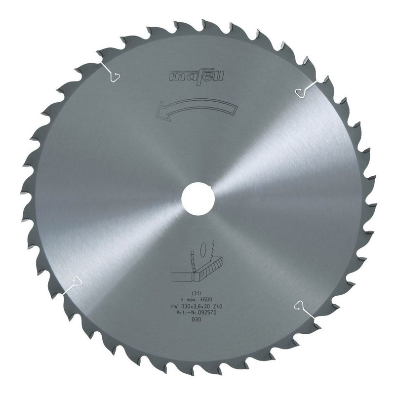 Mafell MAF-092572 330mm x 40T Fine-Cutting Carbide Blade