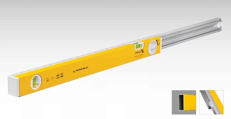 Stabila STAB-29459 36-59in Type 80T Extendable Level