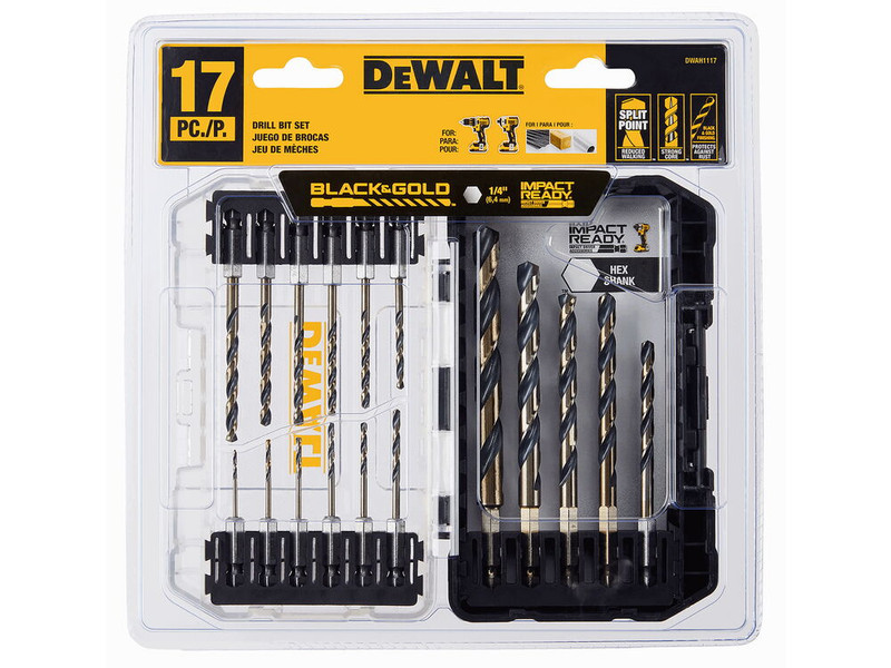 DEWALT DEW-DWAH1117 17pc Impact Ready Drill Set