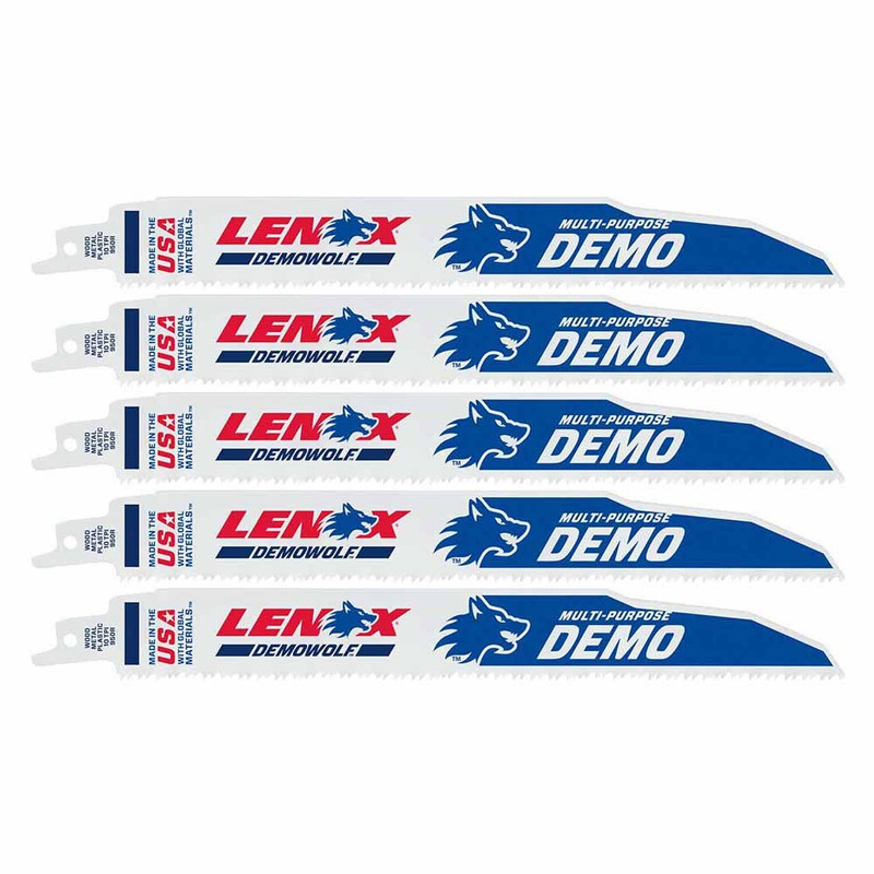 Lenox LEN-LXAR950R 9in x 10TPI Reciprocating Blade (5pk)