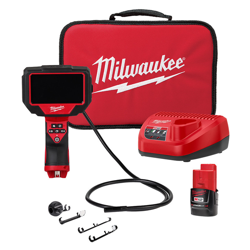 Milwaukee MIL-2323-21 M12 M-Spector 360 4ft Inspection Camera CP2.0 Kit