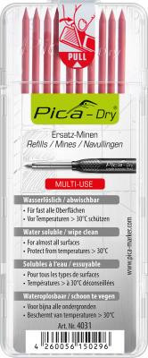 Pica-Marker PICA-4031 Dry Refill-Set Red (10pc)