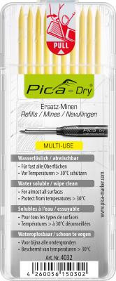 Pica-Marker PICA-4032 Dry Refill Yellow (10pc)
