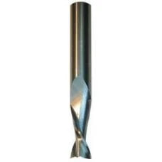 Dimar DIM-SC610B 3/8in Dia 1-1/4in Upcut 3/8in Shank Solid Carbide, O Flute Spiral Bit for Man Made Material