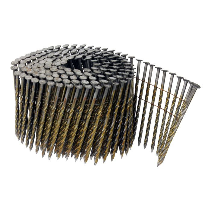 Bissett BIS-C15XHDG-4.5MXX 15 Deg Spiral Coil Nails - HDG