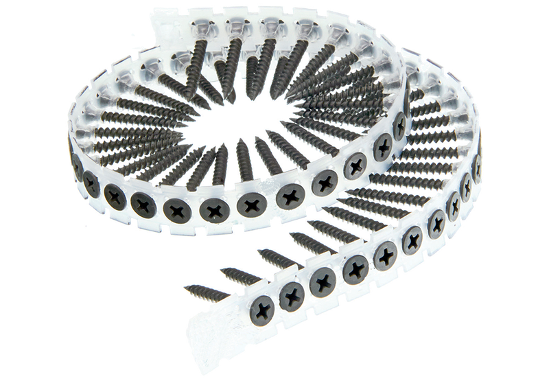 Bissett BIS-BF-CDS-1MXX #6 Collated Drywall Screws Coarse Gray Phosphate 1000-Count