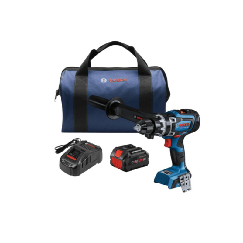 Bosch BOS-GSB18V-1330CB14 18V PROFACTOR 1/2 In. Hammer Drill/Driver Kit with (1) 8.0 Ah Performance Battery