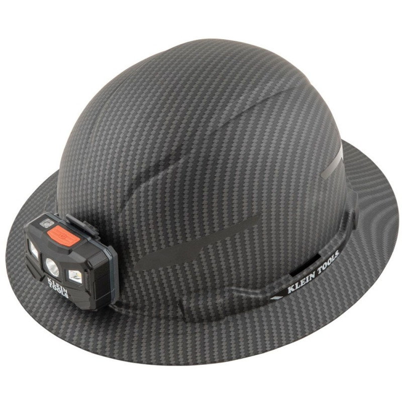 Klein Tools KLE-60346 Premium KARBN Pattern Non-Vented Hard Hat