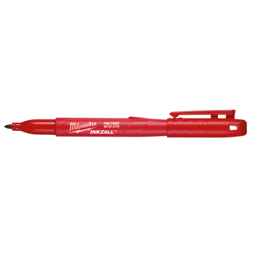 Milwaukee MIL-48-22-3170 INKZALL Red Fine Point Marker