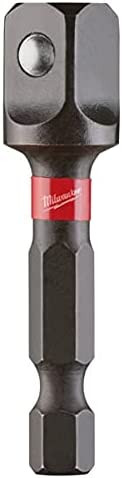 Milwaukee MIL-48-32-5031 1/4in SHOCKWAVE to 3/8in Square Socket Adapter