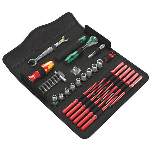Wera Tools WERA-0513587X001 35pc Kraftform Kompakt Maintenance Tool Set