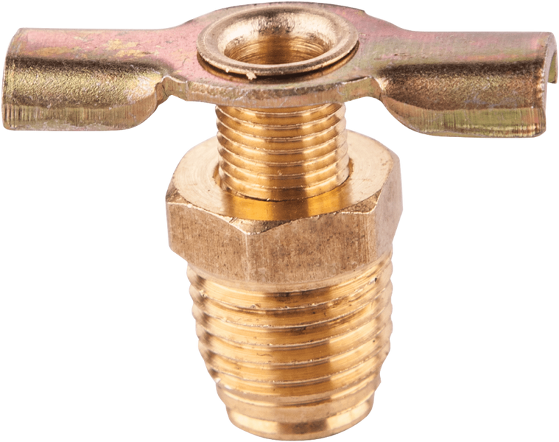Bissett BIS-BAF-DC240B 1/4in MNPT Drain Cock Back Seating