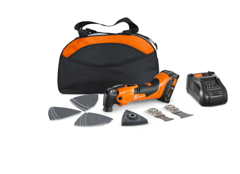 Fein FEIN-71293865090 18V Cordless Multimaster AMM 500 AS 2.0Ah Kit With Nylon Bag